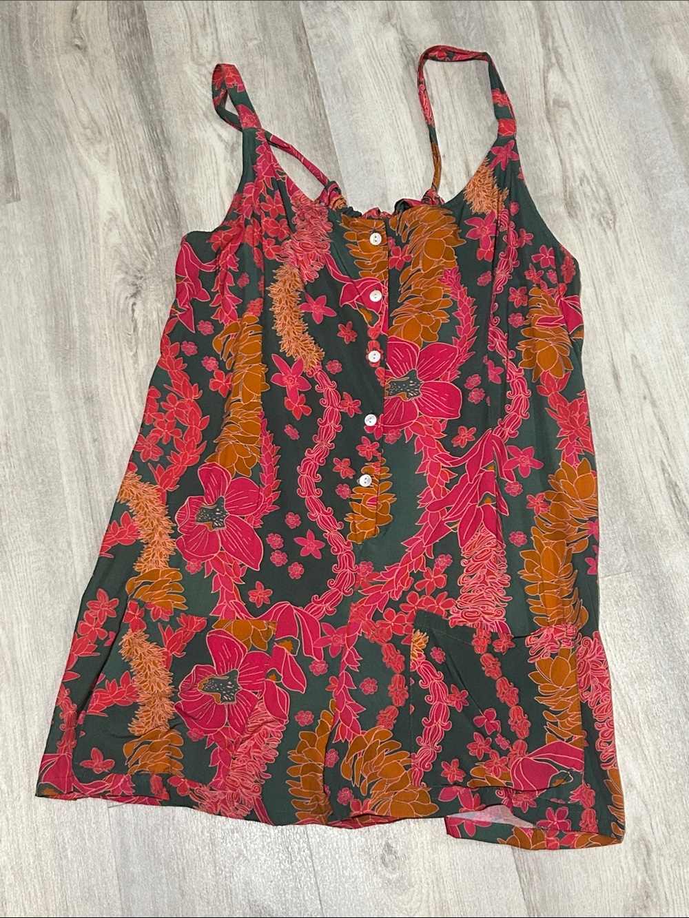 NWT Yireh Floral Ellie Romper